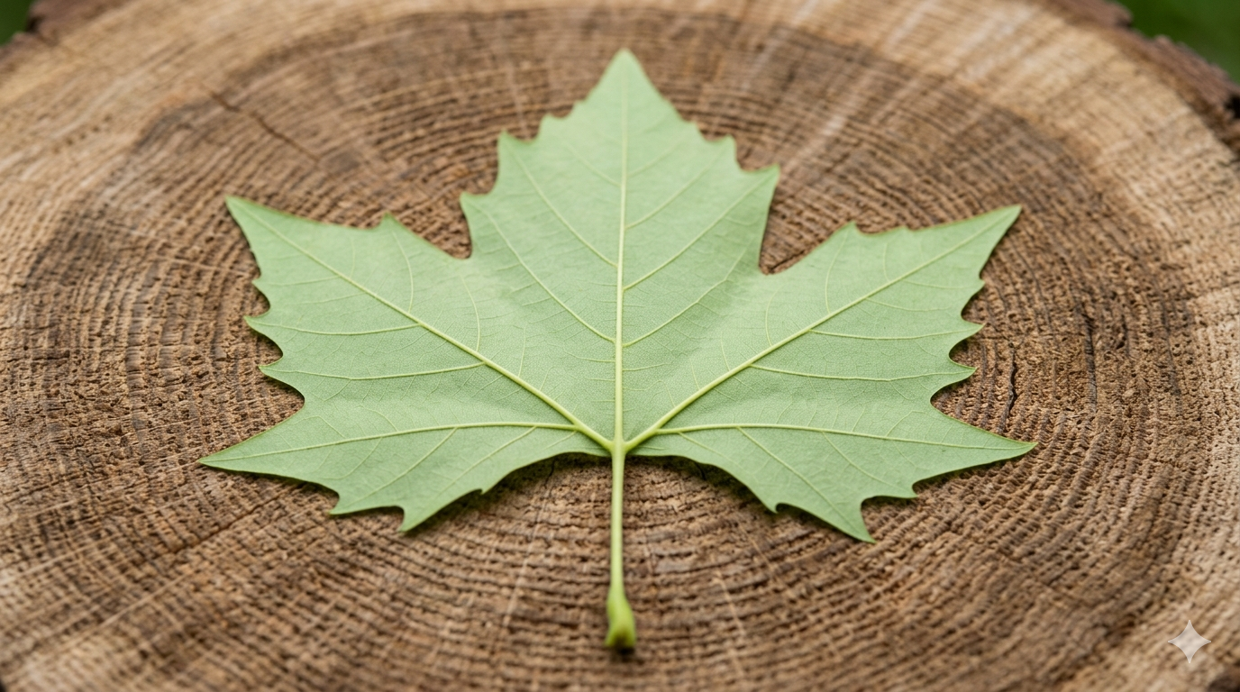American Sycamore Leaf
