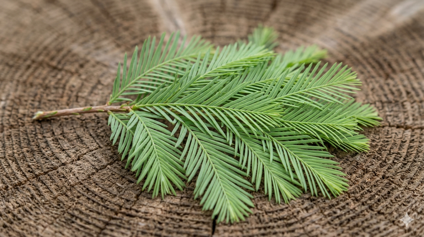 Bald Cypress Leaf