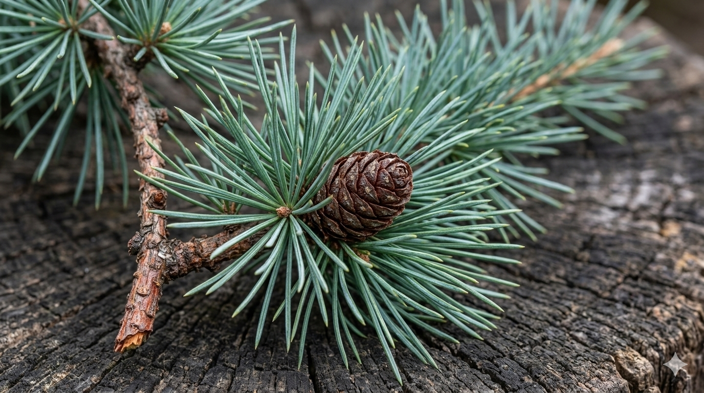 Deodar Cedar leaf