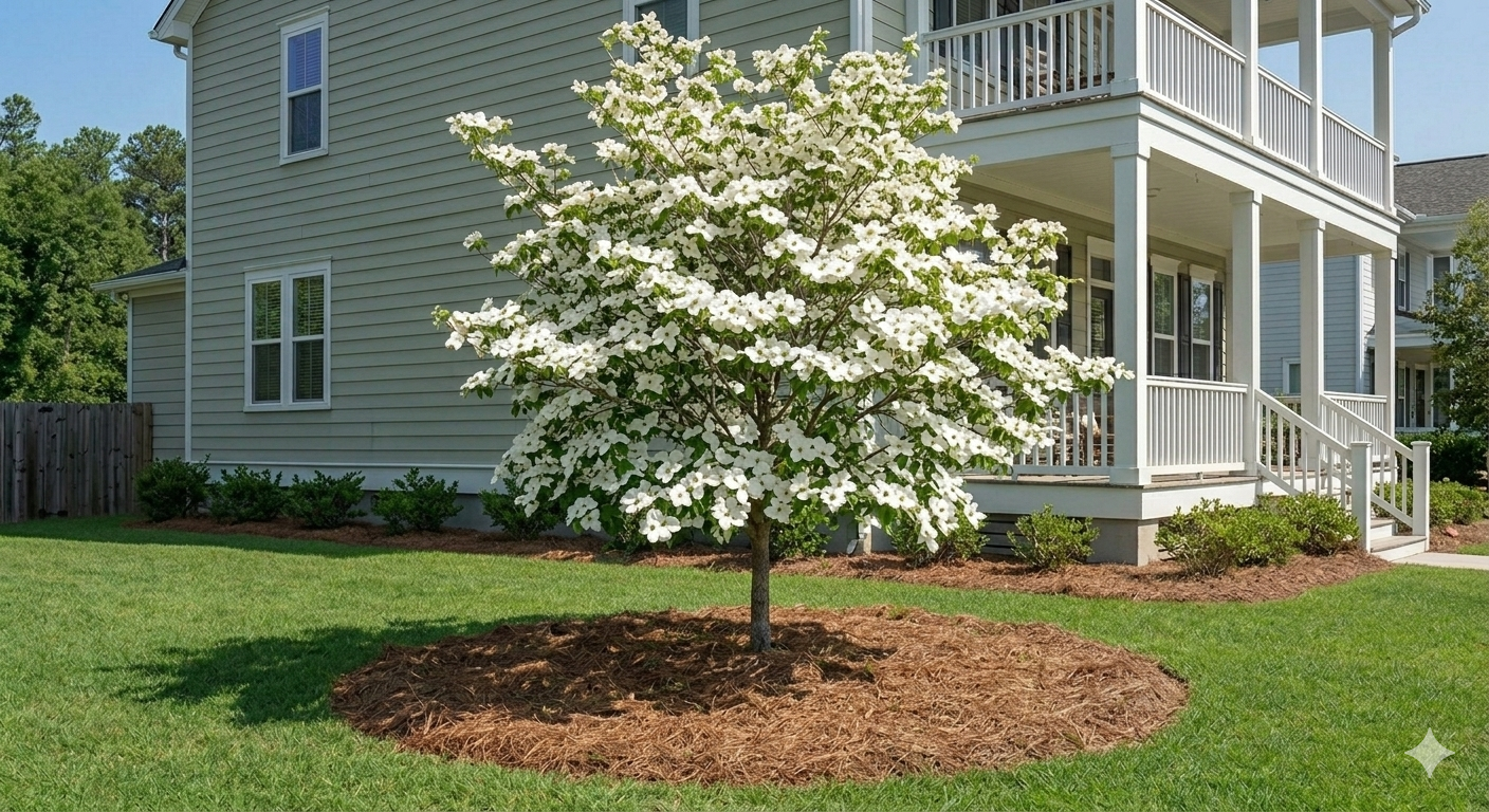 Flowering Dogwood in bloom