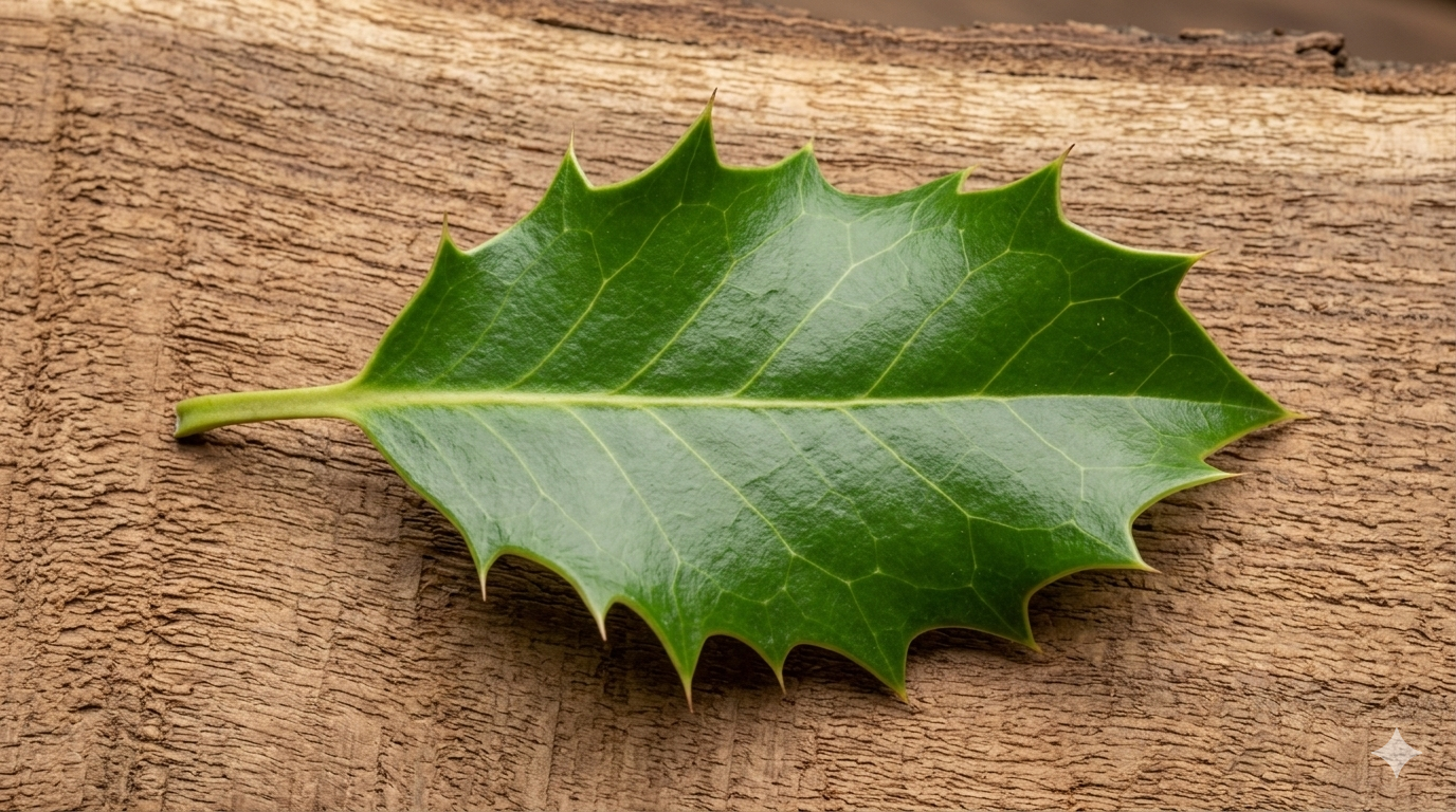 American Holly Leaf