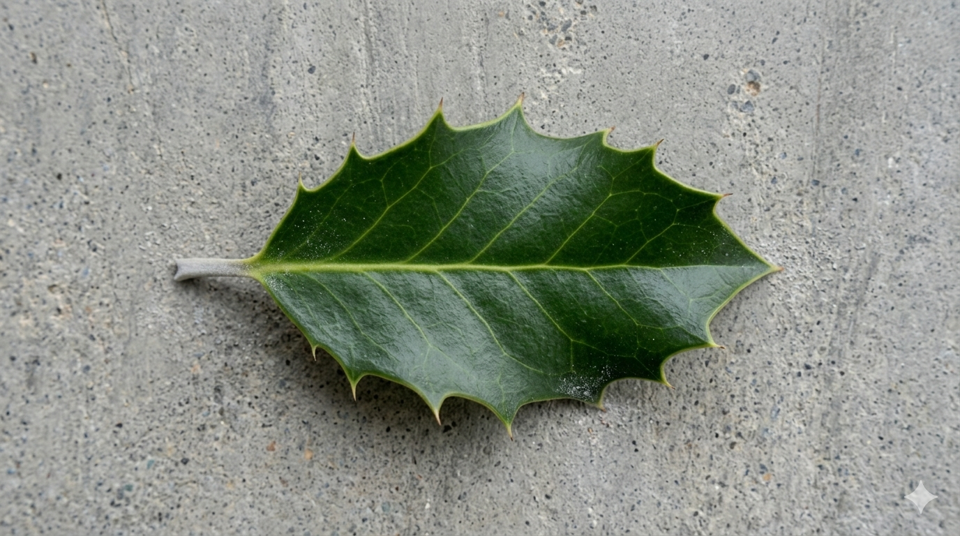 American Holly Leaf