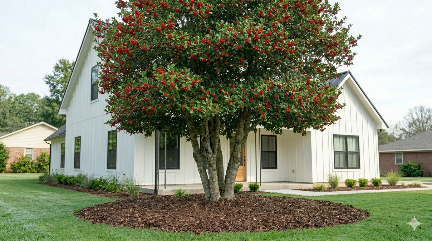 Mature American Holly