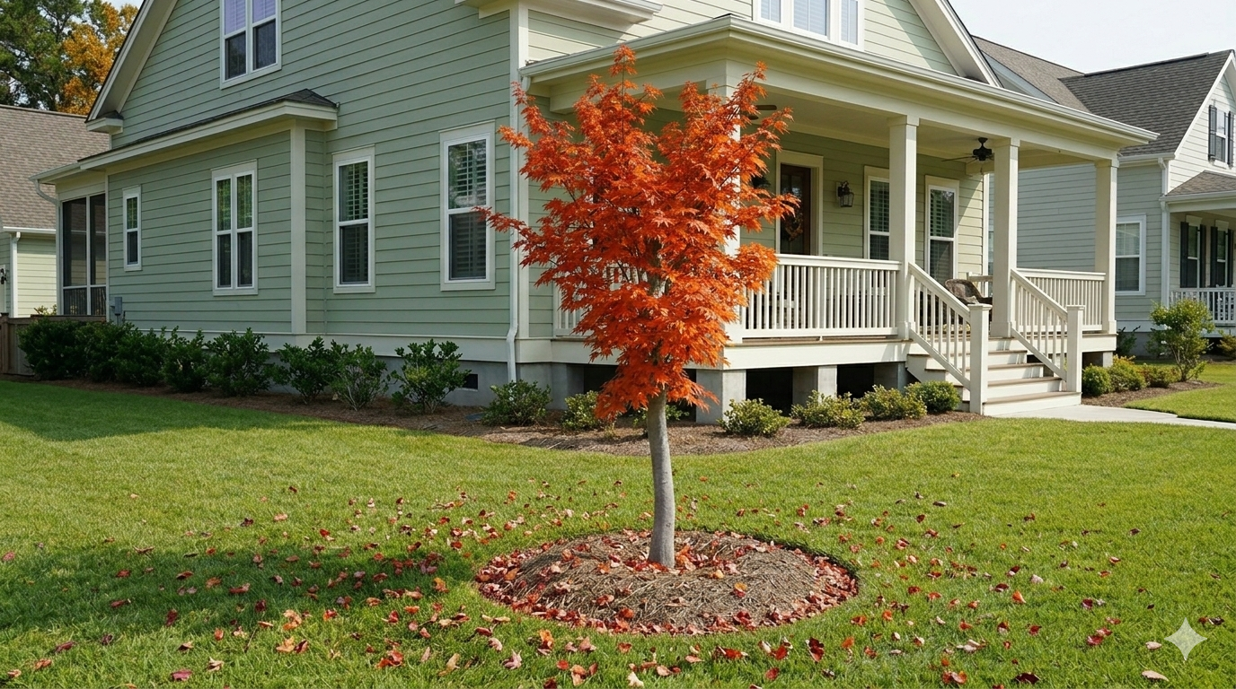 Japanese Maple in fall