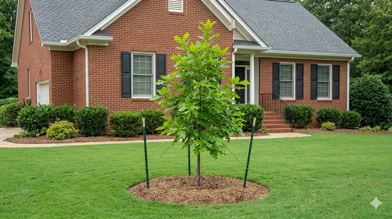 Nuttall Oak sapling