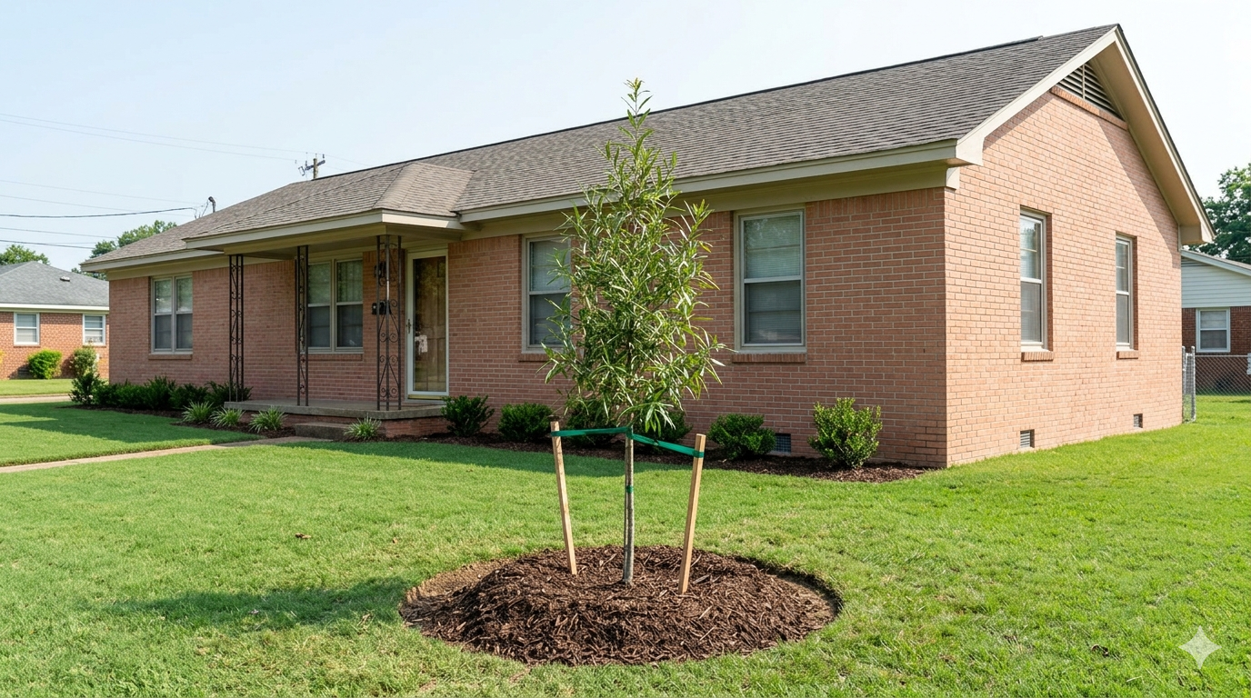 Willow Oak sapling