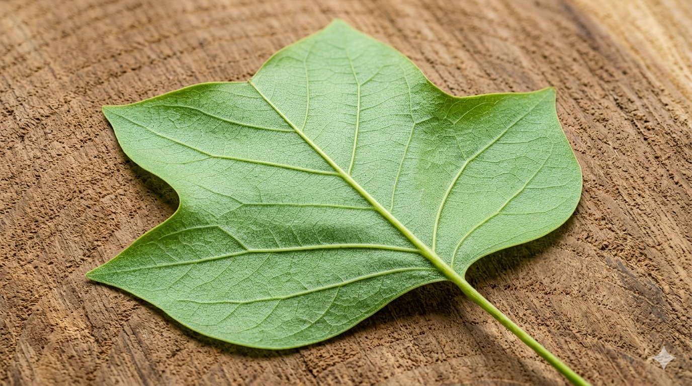 Tulip Poplar Leaf
