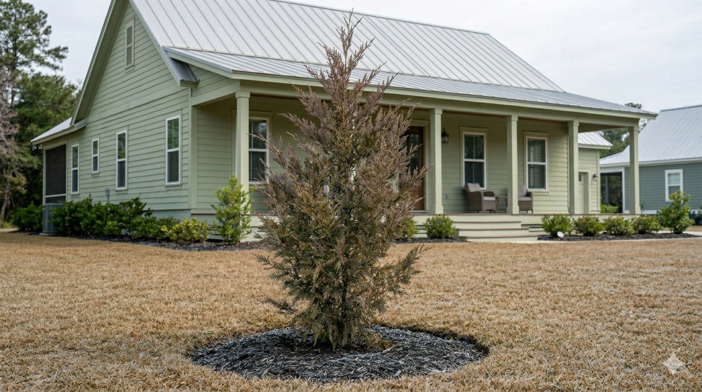 Eastern Red Cedar in Fall