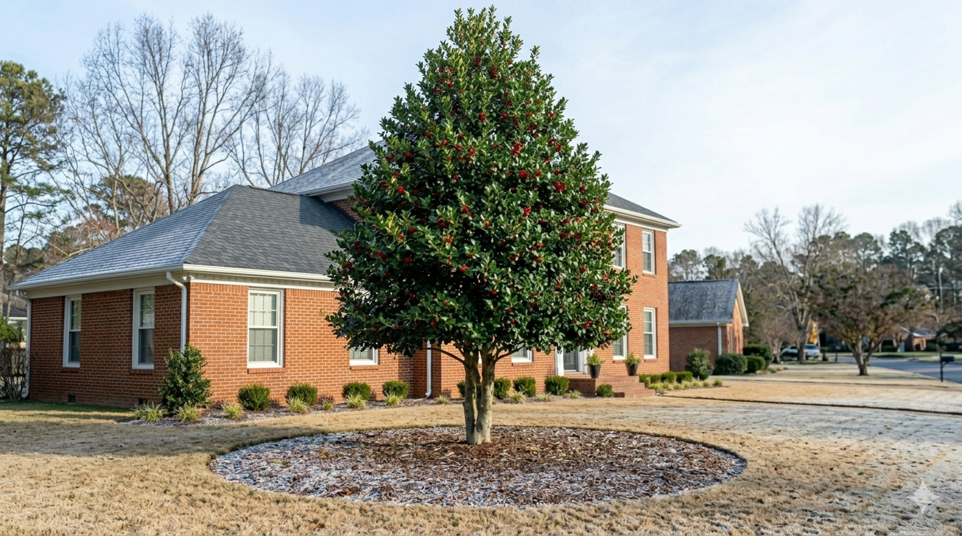 Mature Nellie R Stevens Holly Tree