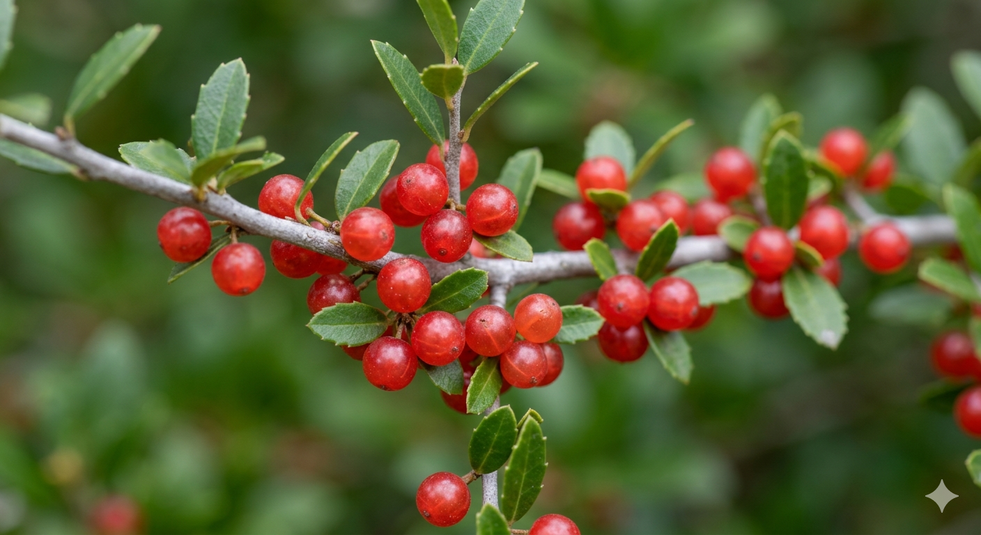 Yaupon Holly Leaf